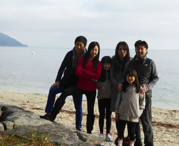 本田望結の家族写真